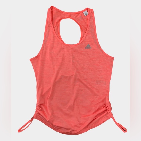 ADIDAS KEY-HOLE RUN TANK - Picture 1 of 2